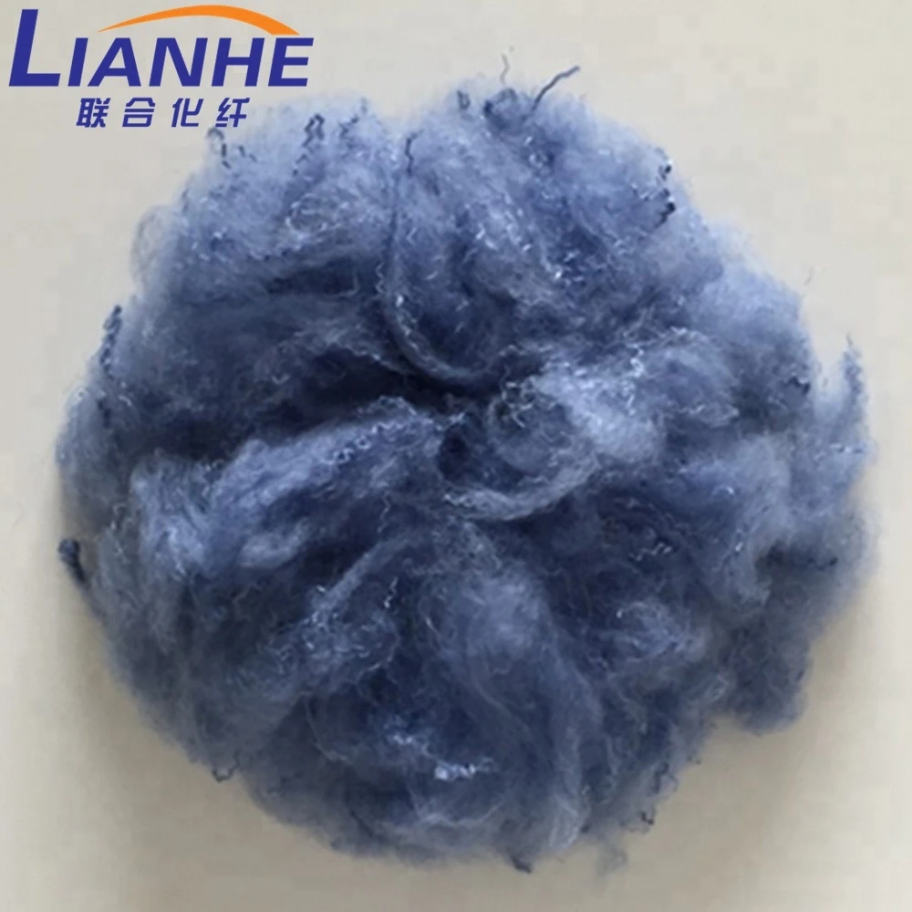 korea recycled polyester fiber/recycled polyester staple fiber/polyester stable fiber