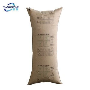 Kraft Paper Self Inflating Recycle Container Air Dunnage Bag for Transport Load Securing
