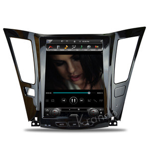 Krando Android 9.0 4+32G 10.4&quot; Tesla Vertical screen car gps radio player for Hyundai Sonata 8 2010-2014 navigation  KD-HS433