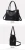 Import Ladies High Quality Soft Leather Shoulder Bag Fashion Casual Simple Solid Color Top Handling Bag Large Capacity Bag from China