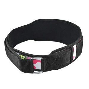 Ladies Weight lifting back support gyms workout Width 5.5" Camouflaged belt