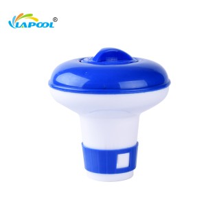 LANYONG 5&quot; Swimming Pool Chemical Floater Chlorine Bromine Tablets Floating Dispenser   Applicator Spa Hot Tub Supplies