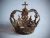 Import Large Church Statue Holiday tiara easter pageant crown , French Antique Royal Crown Decoration,Vintage metal crowns from India