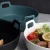 Import Large Creative Binaural Fruit Salad Bowl Household Tableware Ceramic Soup Bowl from China