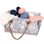 Large Diaper Tote Organizer Mummy Diaper Caddy Toy Tote Storage Bag Zip-Top Cover Diaper Bags Nappy Wet Bag