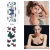 Large Flower Temporary Tattoos Sexy Body Tattoo Sticker for Women Girl for Arms Legs Shoulder or Back