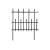 Import Large Size Galvanized Steel Garden Fencing, Trellis &amp; Gates from China