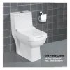 Latest Modern Design One Piece WC Toilet Seat Luxury Modular Bathroom Ceramic Europa-105 for Home Use