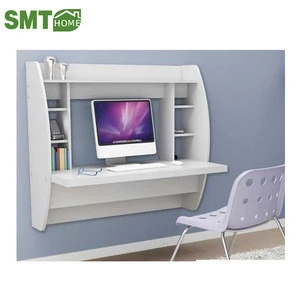 Latest Panel Wooden Cheap Wall mounted Computer Desk Design