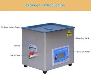 LCD Digital Display Electronic Used Ultrasonic Cleaners For Mini Industry