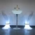 Import LED bar table illuminated Bar furniture light up bar high stools and chairs from China