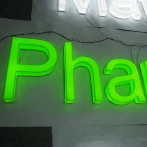 Led Board Outdoor Advertising Edge Lit Acrylic Signs