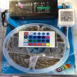 300 LED Waterproof 5050 SMD 5M RGB Color Changing LED Strip Lights For Home, Dorm Room, Bar, with IR Remote Control