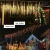 Import LED Window Curtain String Light, LED Icicle Light String, Warm White Fairy Light String for Indoor Outdoor Wall Decoration from China