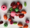 LIANSEN Various Colors Round shape DIY Wooden Beads 10mm Wood Bead