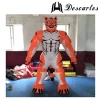 Lifelike OEM Design Giant PVC Inflatable Tiger Character For Advertising