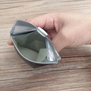 Light the convenient portable aluminium eva pocket ashtray