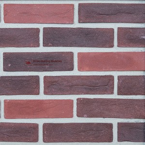 Lightweight fire resistant decorative cement bricks artificial culture stone type