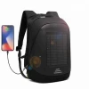 Lokass New design Laptop Wholesale Custom Nylon Bobby Anti-theft Usb Solar Backpack With Battery