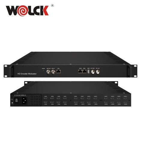 Low Cost Optical Dexin Live Streaming V/A signals into digital RF output Video Encoder Modulator