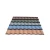 Import Low cost roof tiles zinc metal roof price for Building Materials purple color china roof tiles from China