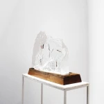 Low MOQ Modern home decor crystal stone marble sculpture