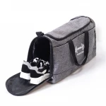 Low MOQ outdoor travel sports bag gym yoga handbag with shoe compartment