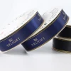 Lude Factory OEM custom printed brand name gift wrapping satin ribbon with logo words