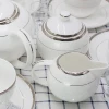 luxury afternoon ceramic bone china tea or coffee set on sale