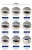 Import Luxury Arabic Western Japanese Korean style Blue dinner Plate salad Dish server Dinnerware Sets for daily-use from China