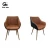 Import Luxury Leather Dining Chair Living Room Upholstery Arm Chair Dining Wholesale with wood Legs from China