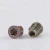 Import M6*13mm zinc alloy galvanized  furniture insert bushing D nut screw with internal thread from China