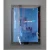 Import magic mirror advertising display lighting up box for toilet from China