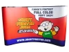 Magnetic Trade Show Stand 2x3 Curvy Shape Pop Up Display
