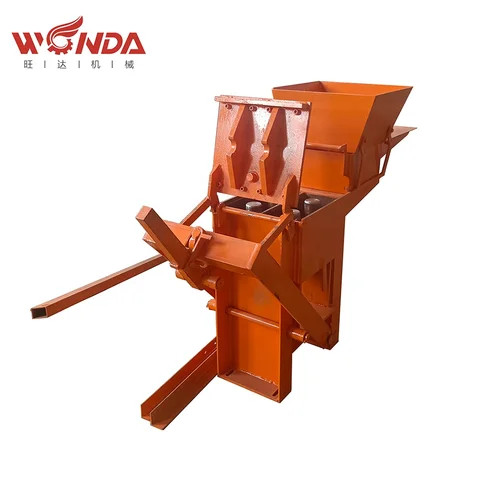 Buy Manual Dry Press Clay Soil Interlocking Brick Block Making Machine ...