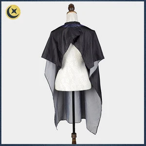 Manufactory wholesale soft professional shampoo hairdressing cape with logo , cape hairdresser hair