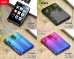 Manufacture 2.4 TFT Screen M8 FM Pocket Hifi MP3 Music Audio Player Support Max 128GB TF Card Walkman MP3 Player