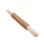 Import Manufacturer Wholesale Bread Baking Tools Dough Roller Wooden Beech Dumpling Rolling Pin Wooden Embossed Rolling Pin from China