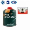 Mapp gas cylinder for portable mapp gas welding torch