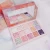 Import Matte marble eye shadow plate, waterproof and anti sweat 15 color eye shadow. from China