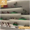 MDF and iron shoes display, shoes display wall panel for sports shoes