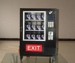 mechanical mini condom cigarette pad vending machine for sale