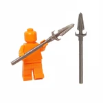 Medieval dwarf knight long knife weapon accessories block toys for children