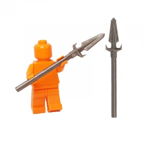Medieval dwarf knight long knife weapon accessories block toys for children