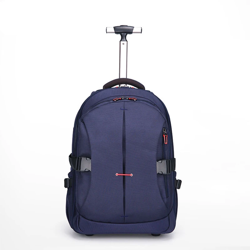 Men bags backpack travel Wheeled Backpack Waterproof Rolling Trolley Luggage Suitcase Business Backpack with Wheels