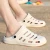 Import Mens Baotou Hollow Beach Hole Shoes Breathable Large Size Jelly Shoes Dual Purpose Sandals And Slippers from China