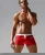 Import Mens boxer swimming trunks front pocket design quick dry beach pants swimsuit mens swimming trunks from China