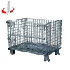 metal cargo container collapsible wire mesh container storage cage