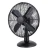 Import Metal Desk Fan Table Fan Handheld Electric Fans 10/12/16 Inch Iron All-Metal CE/CB/GS/ELT/EMC/ROHS 3/4/5 Metal Blades from China