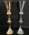 Import metal vases for table decor from India